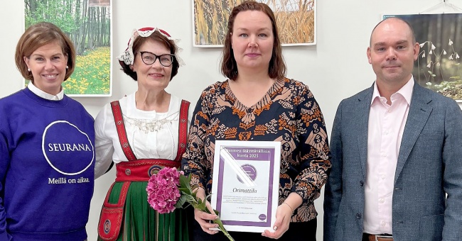 Orimattila on Suomen ikäystävällisin kunta 2025